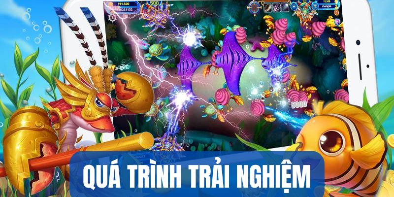 Quá trình tham gia game bắn cá tại 23win